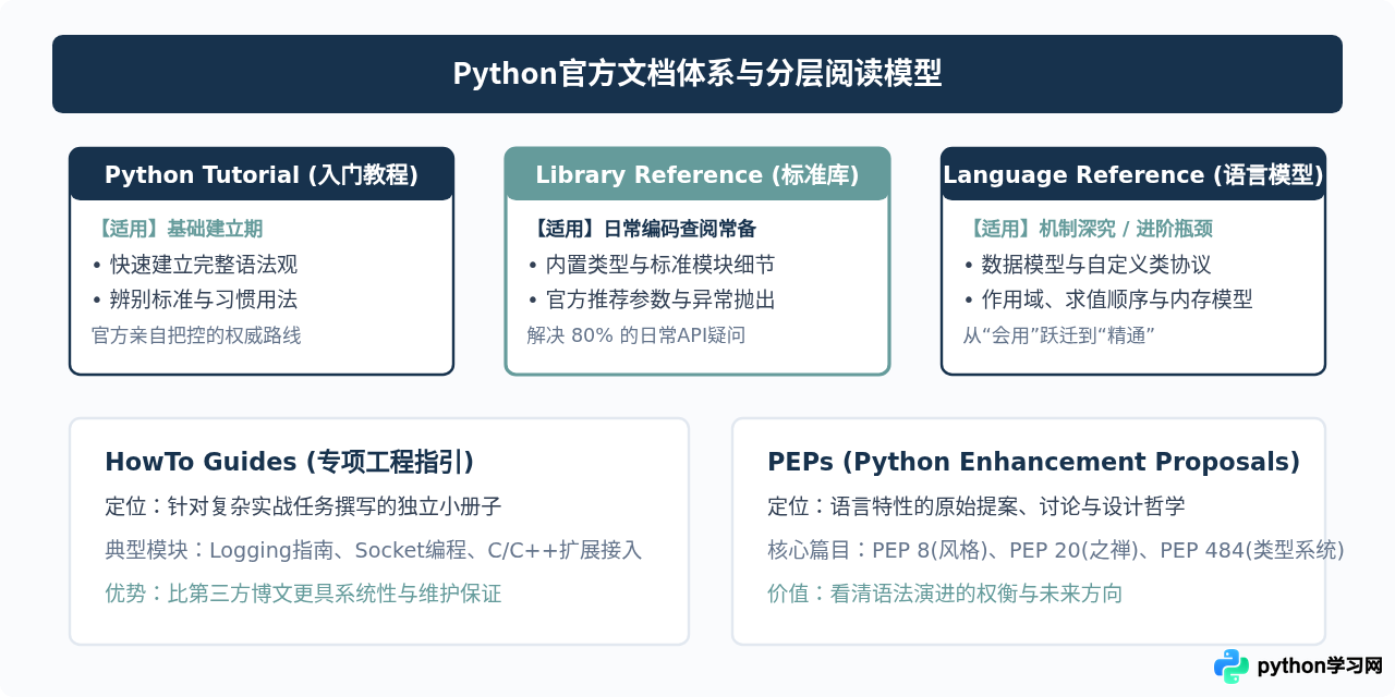 怎么筛选高质量的Python编程教程？官方文档解读与社区资源推荐