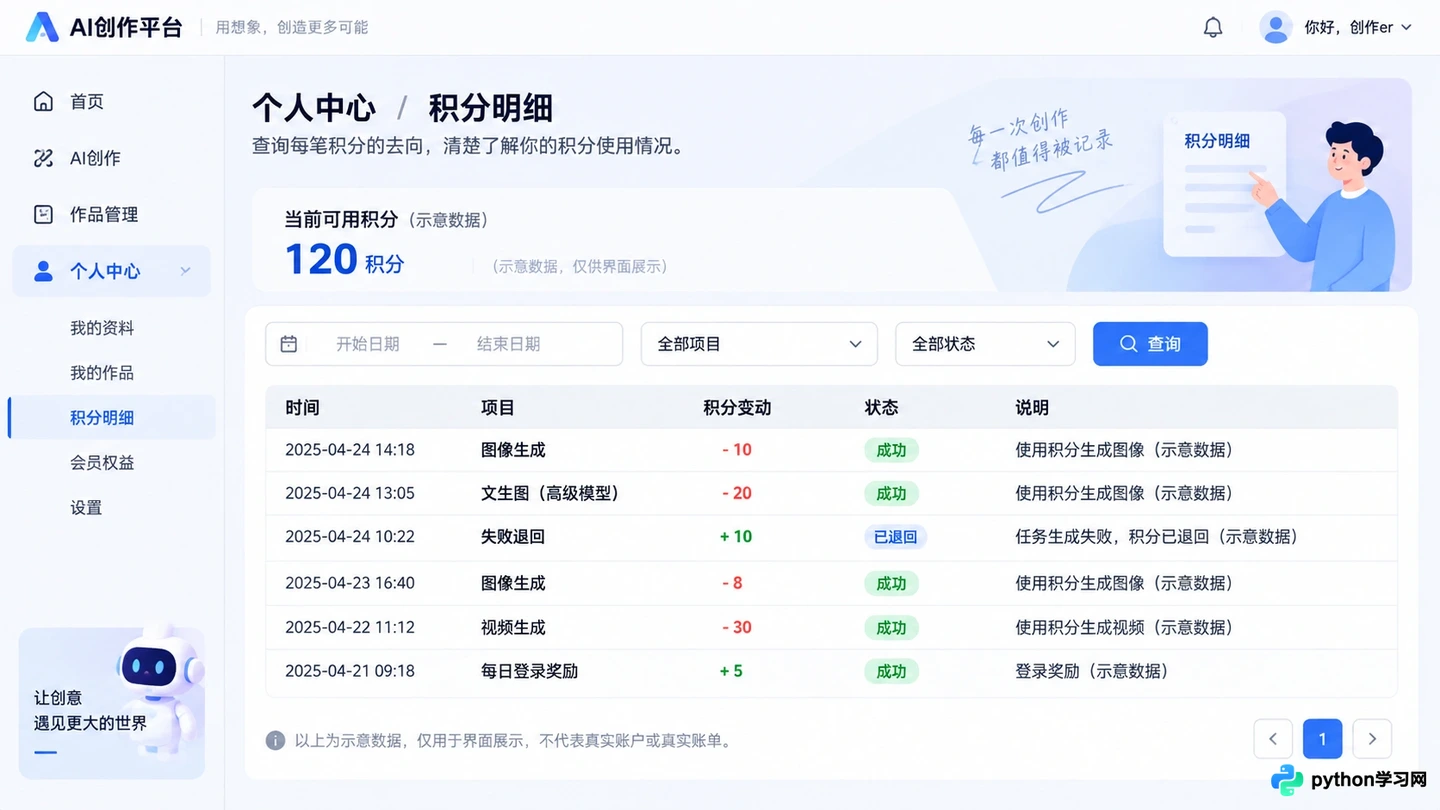 即梦AI生成失败或积分不足怎么办?常见报错排查与规则说明