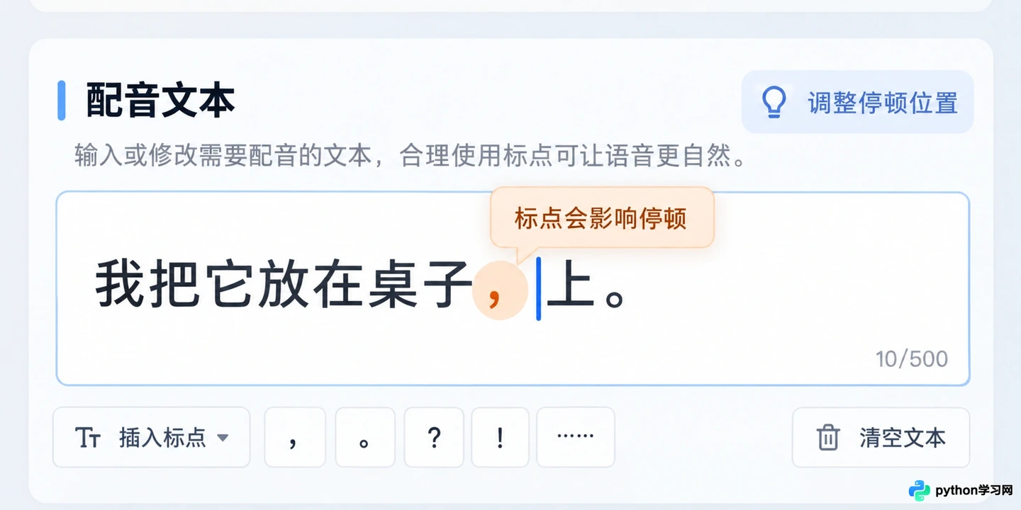 使用AI配音网站时怎么解决多音字发音错误