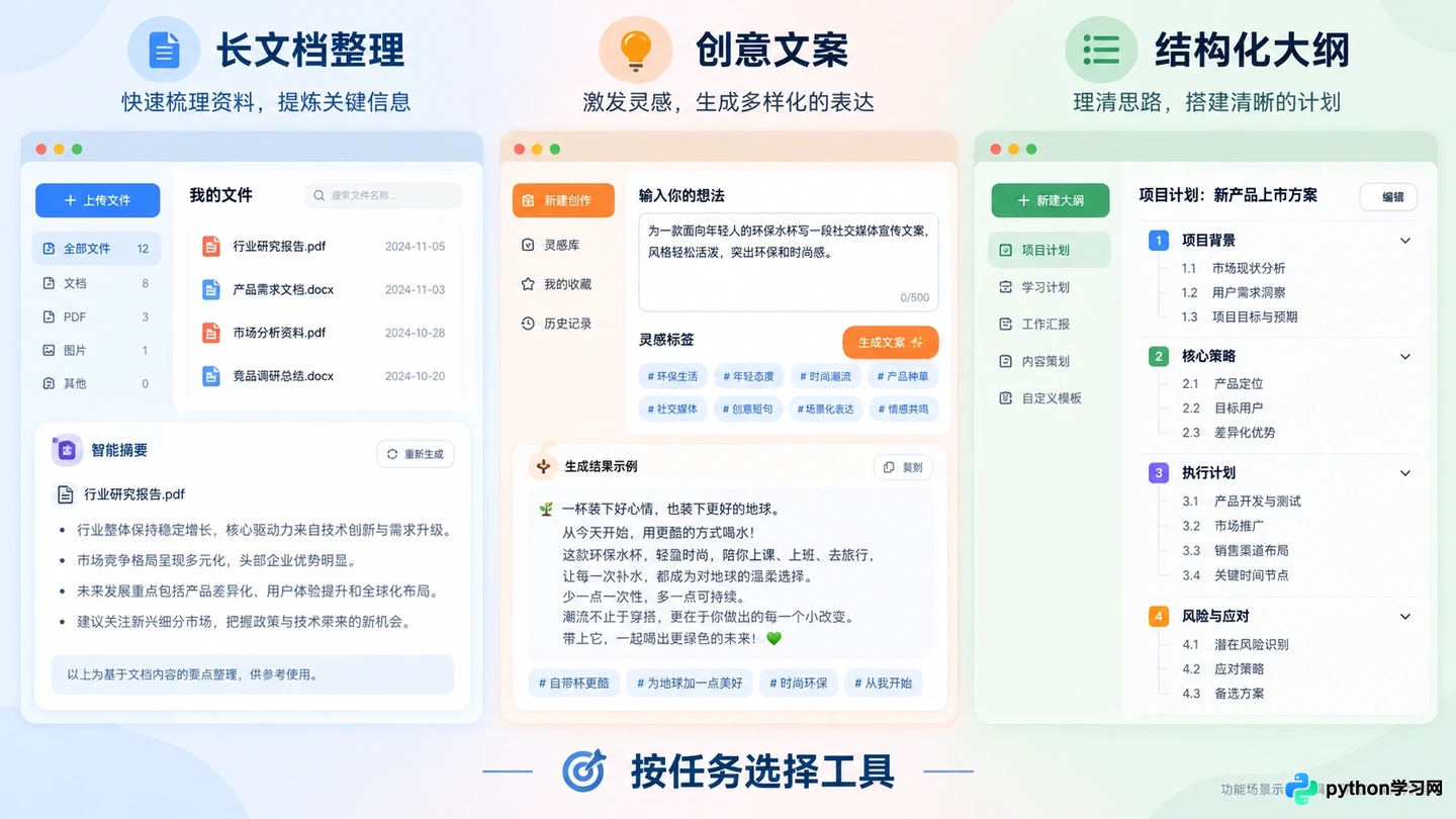 免费AI写作软件哪个比较好？从生成质量到易用性全面评测