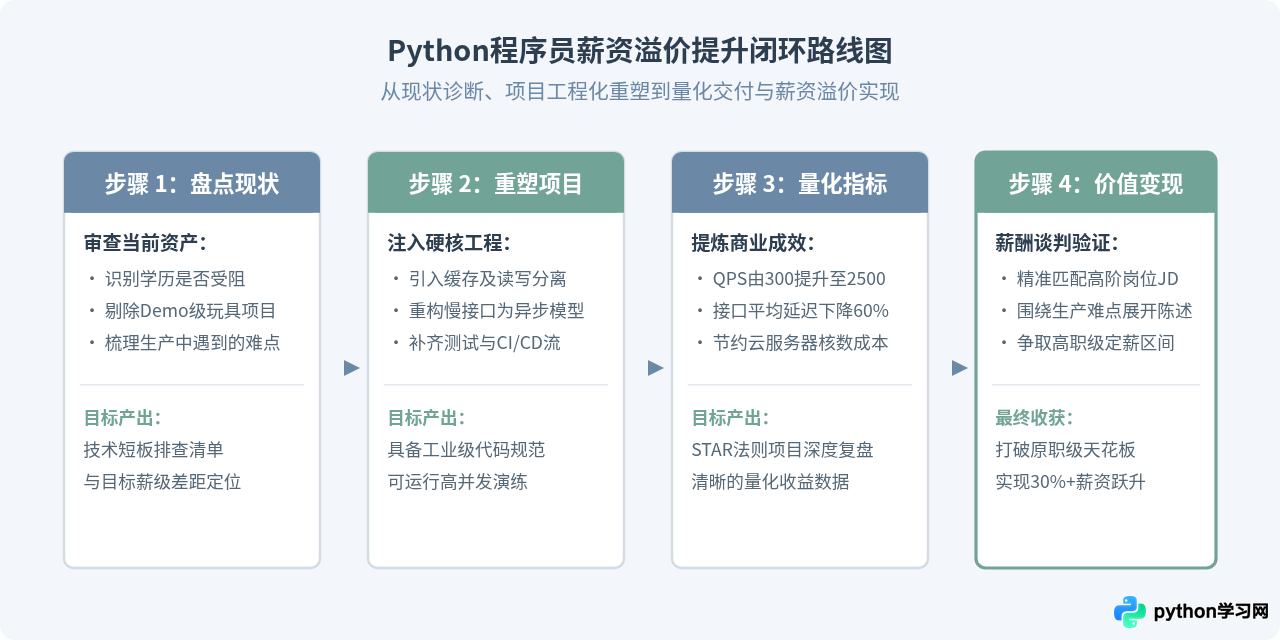影响Python程序员薪资的关键因素：学历、项目经验还是证书
