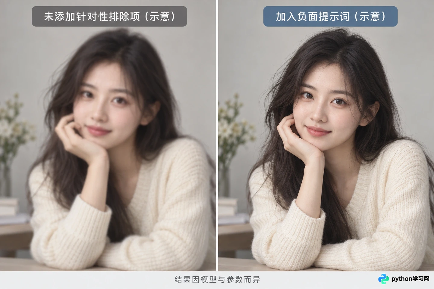 AI绘画中负面提示词(Negative Prompt)怎么写才有效？