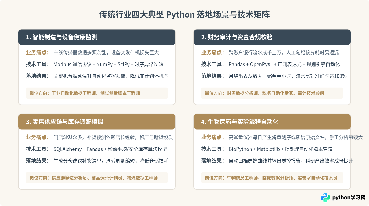 Python就业饱和了吗？互联网与传统行业的差异化机会挖掘