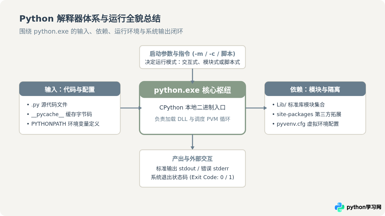 Python.exe 是什么：Python 官方解释器执行文件