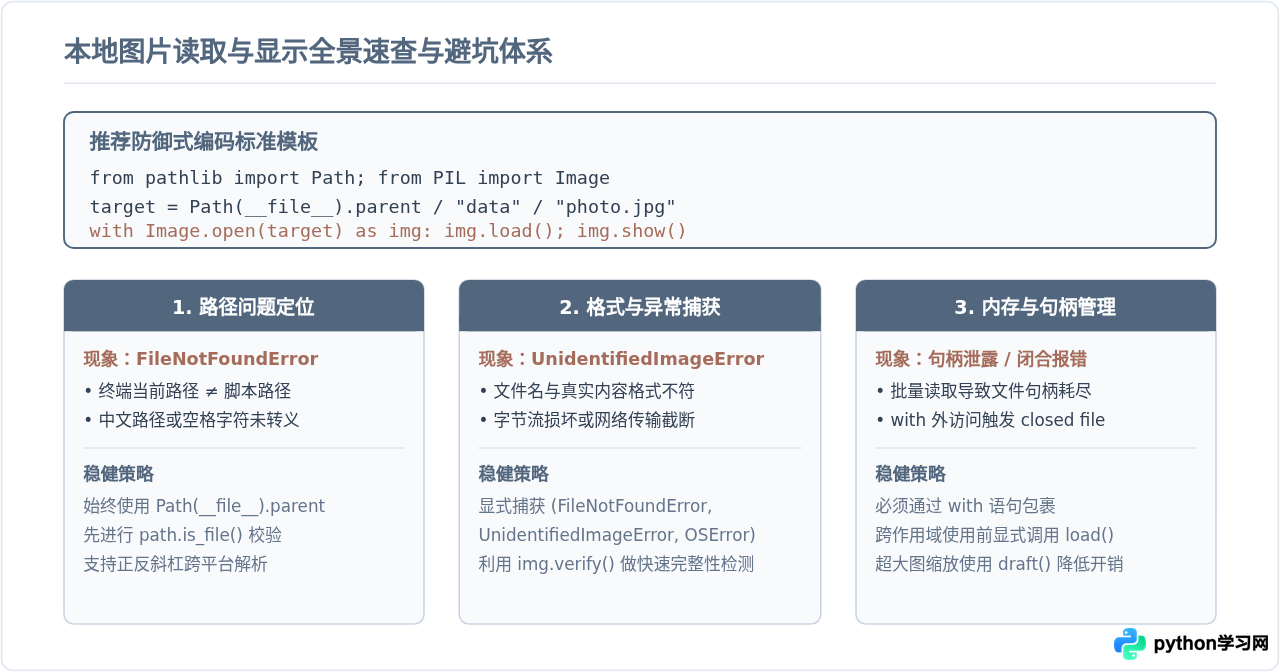 Python怎么用Pillow读取和显示本地图片