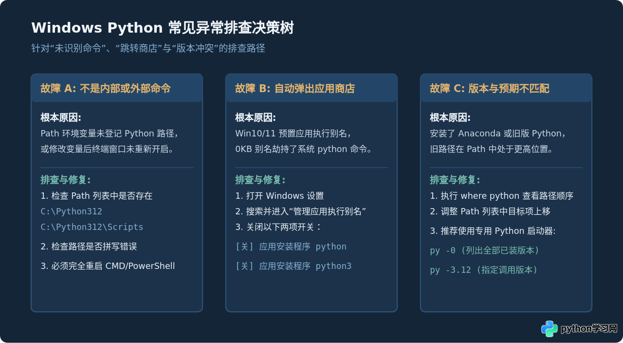 Windows系统Python安装教程：配置环境变量与验证步骤