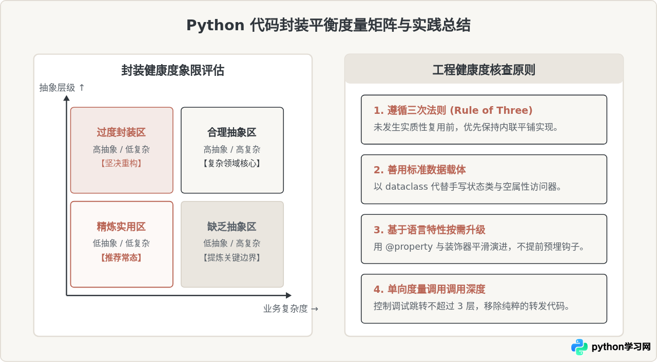 避免过度封装：在Python中平衡代码简洁性与复杂度