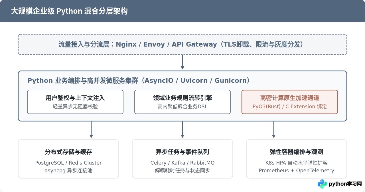 企业为什么选择Python？从快速原型到大规模系统的实践