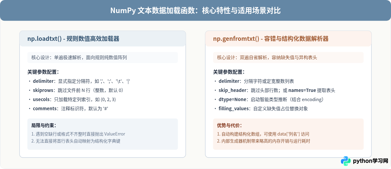 怎么用NumPy读取带表头或自定义分隔符的CSV文件