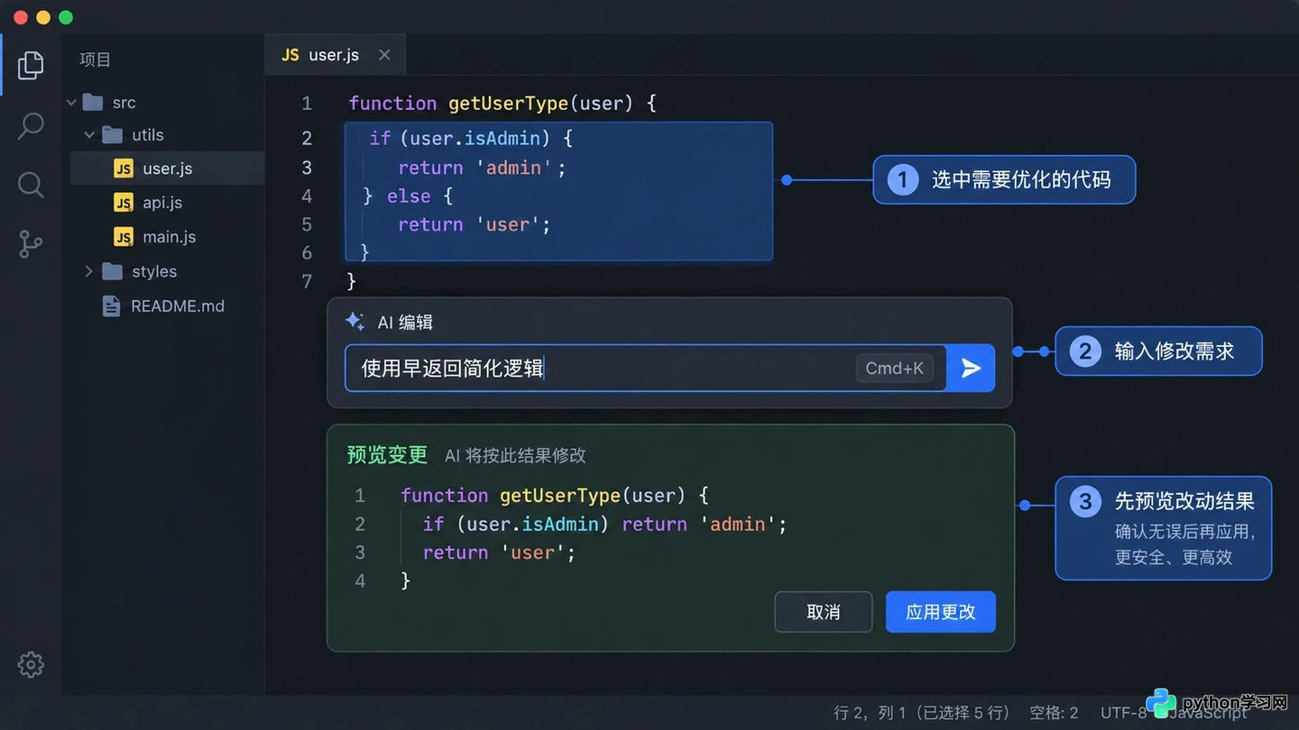用Cursor重构遗留代码:实战技巧与注意事项