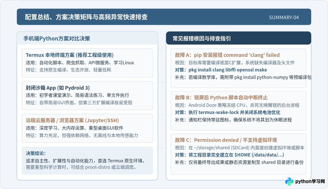 Termux在手机上运行Python的优势与配置教程