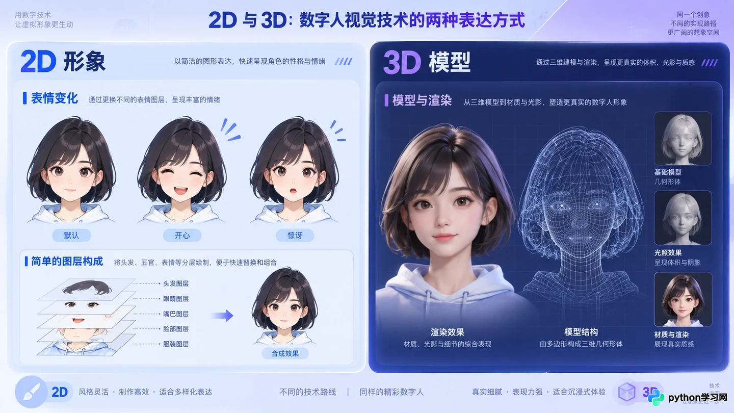 AI数字人是什么：定义、核心技术与分类详解