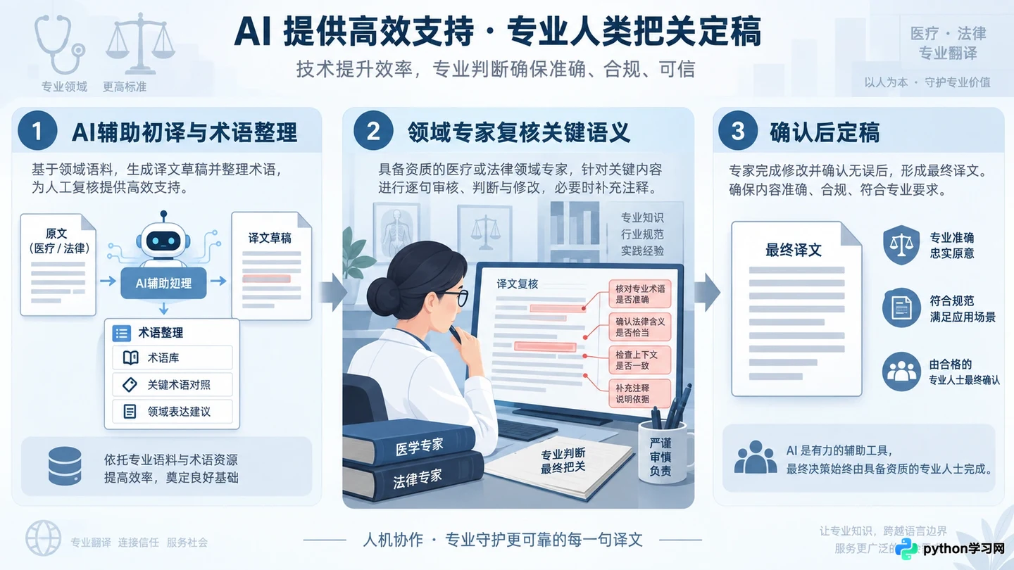 医学和法律文献怎么翻才专业？支持术语库的AI翻译软件指南