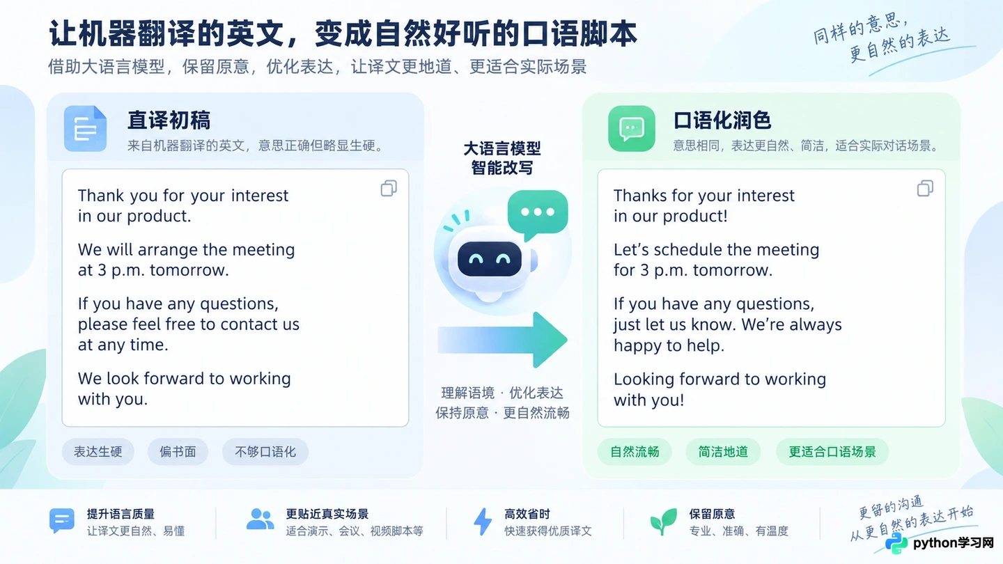 解决AI视频翻译后口型不同步与声音不自然的问题