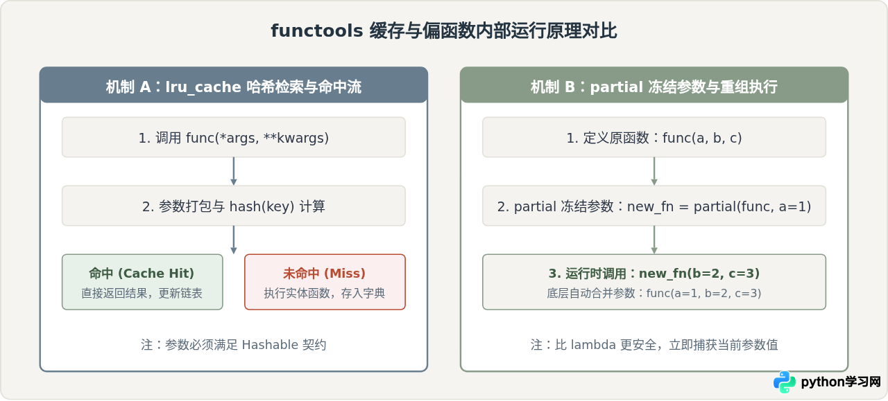 Python标准库itertools与functools常用工具函数详解