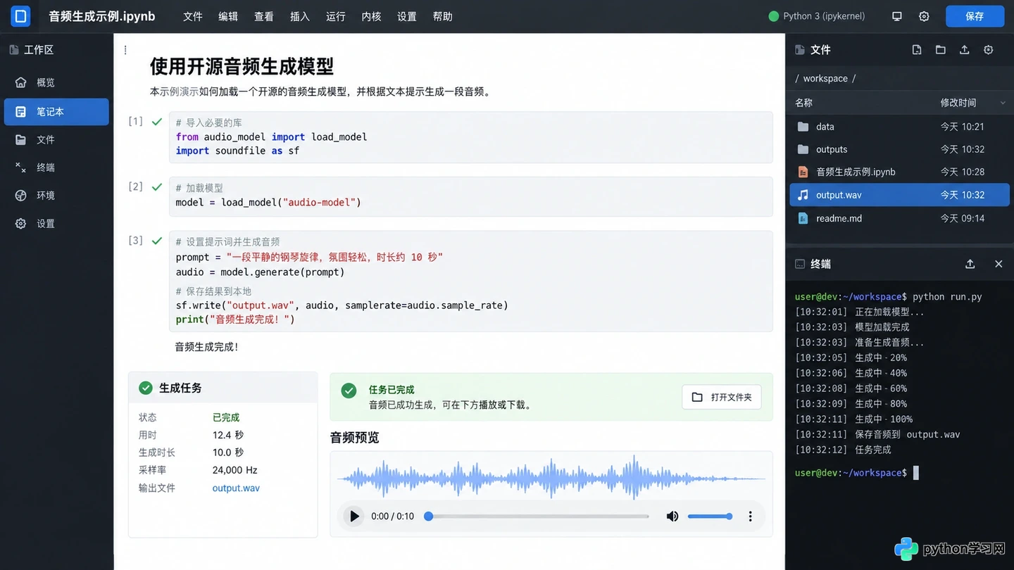 免费AI音乐生成器推荐：支持商用的在线工具盘点