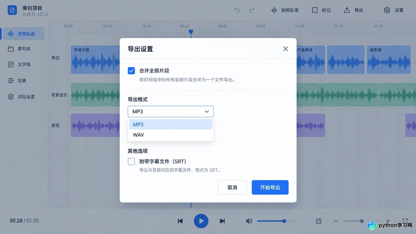 支持长文本批量处理的AI配音网站推荐