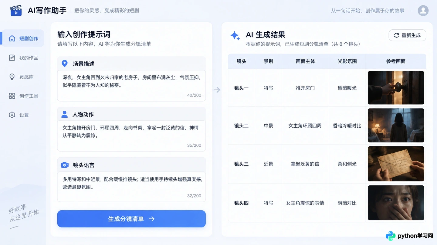 AI短剧制作全流程：从剧本生成到视频合成的实操指南