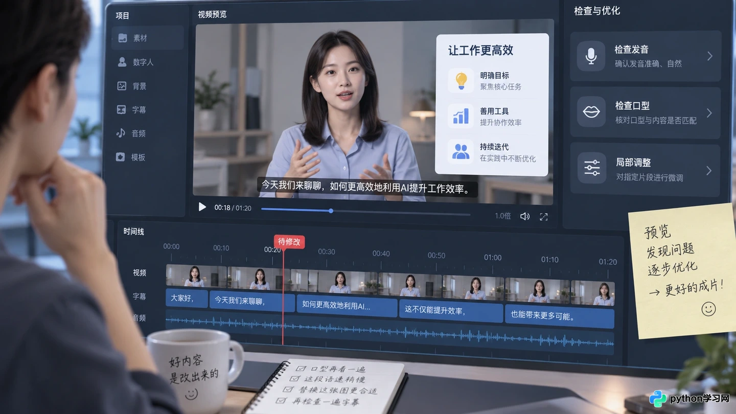 AI数字人怎么制作：零基础在线生成全流程