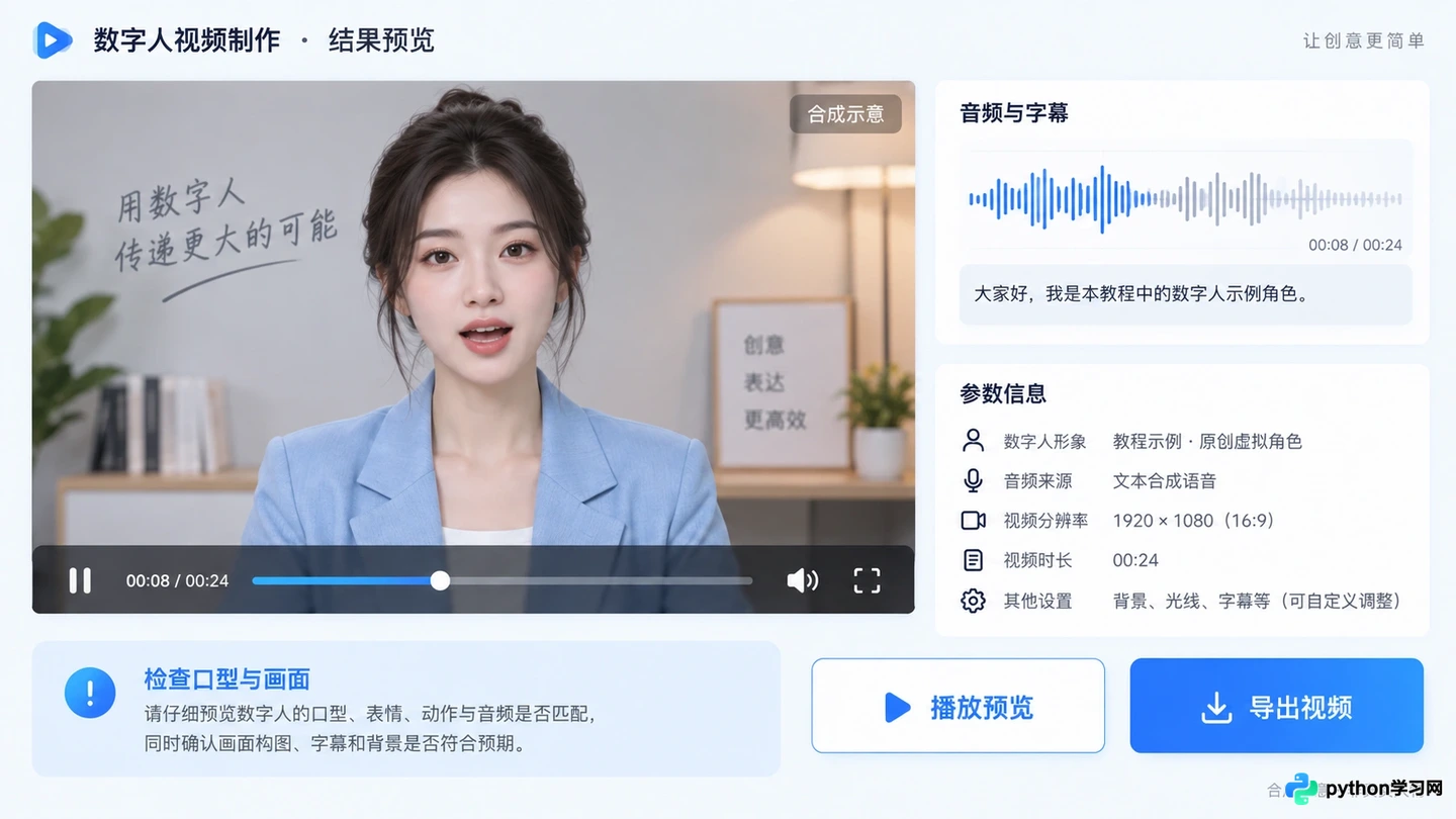 SadTalker本地部署教程：免费制作高保真AI数字人
