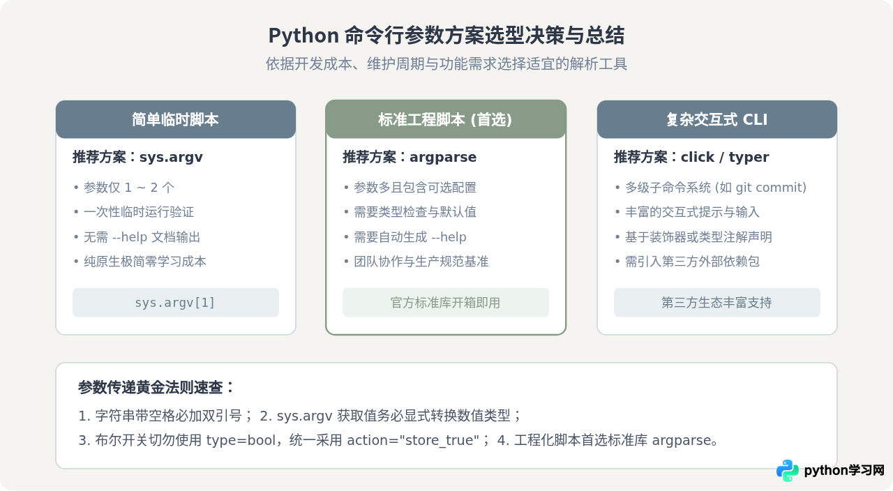 Python脚本执行时怎么传递命令行参数