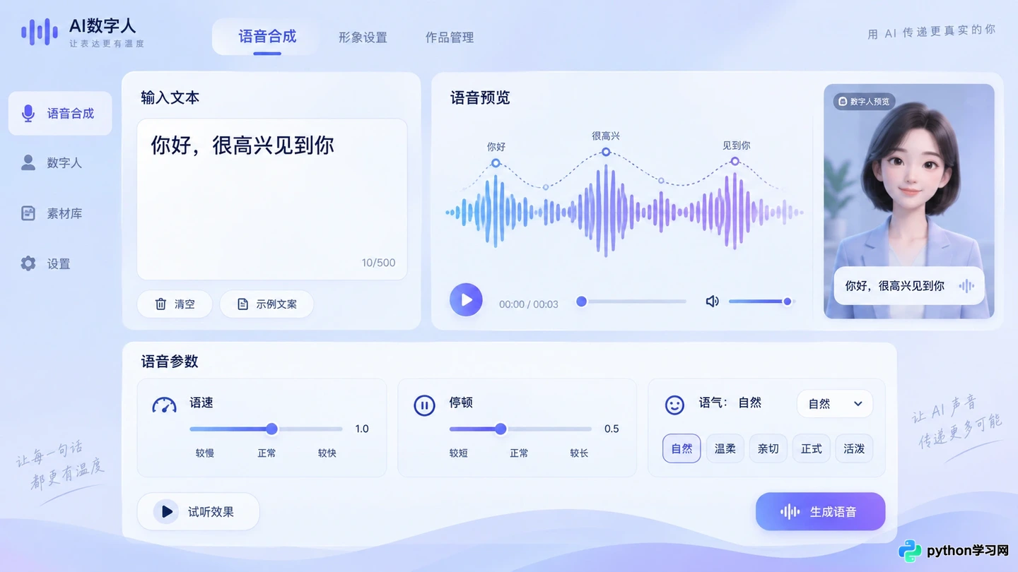 AI数字人是什么：定义、核心技术与分类详解