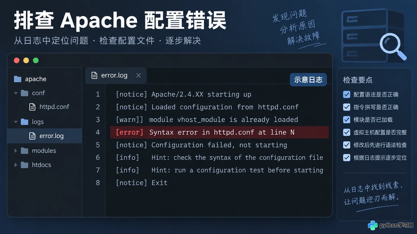 phpstudy中Apache/Nginx/MySQL服务无法启动怎么排查解决