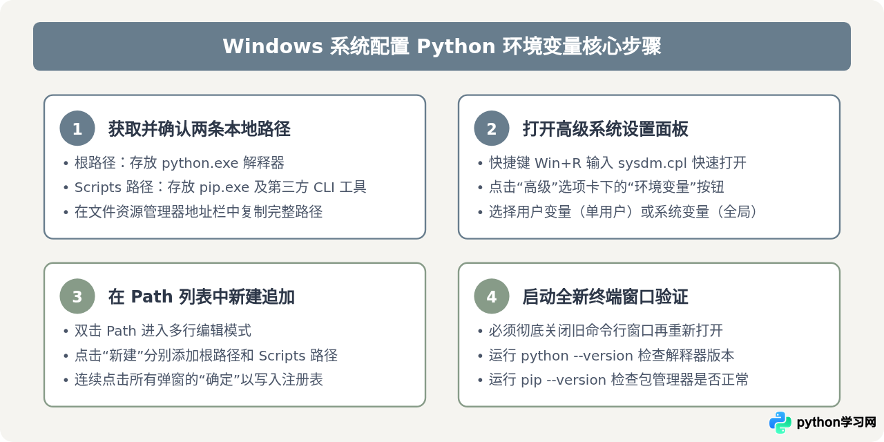 Windows和Mac配置Python环境变量的详细步骤