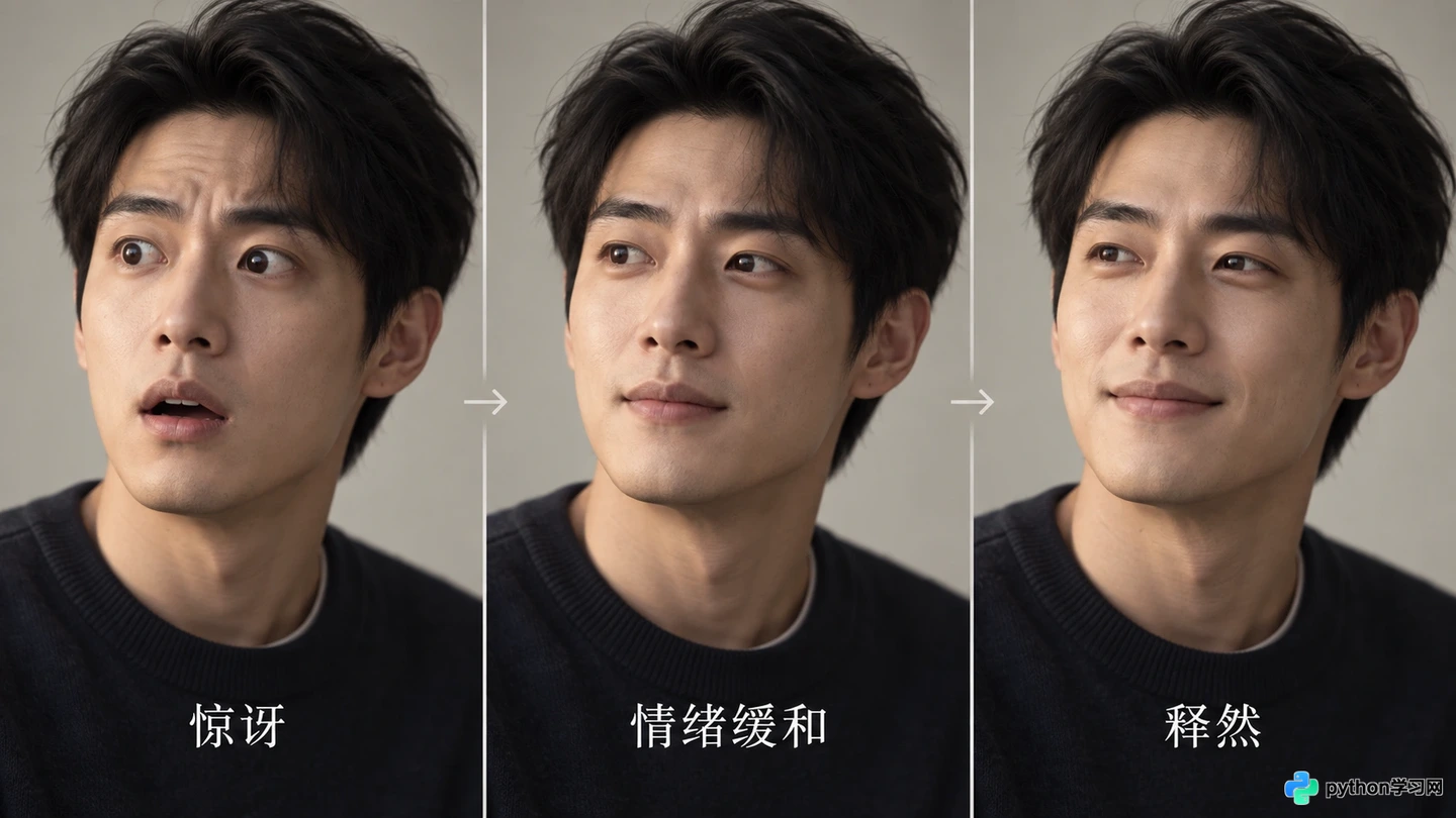 AI视频提示词中怎么准确描述人物动作与表情变化
