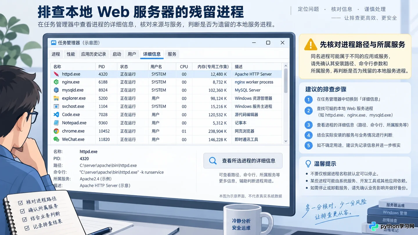phpstudy中Apache/Nginx/MySQL服务无法启动怎么排查解决