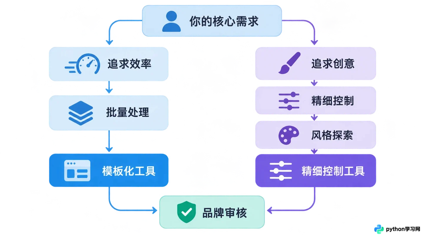 电商营销vs短视频创作：不同场景下怎么选AI视频生成软件