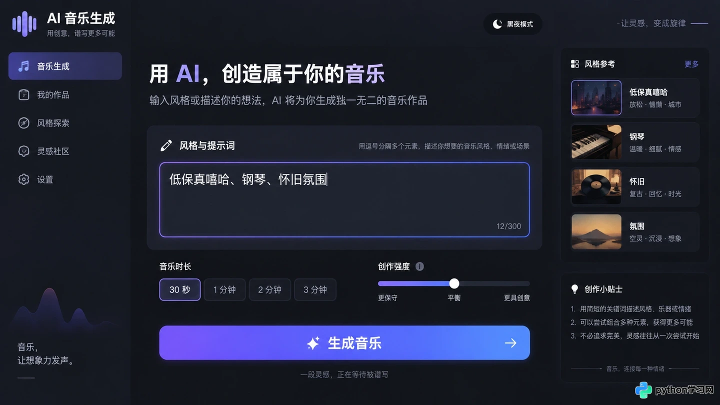 AI音乐生成效果不理想怎么办？参数调整与迭代策略