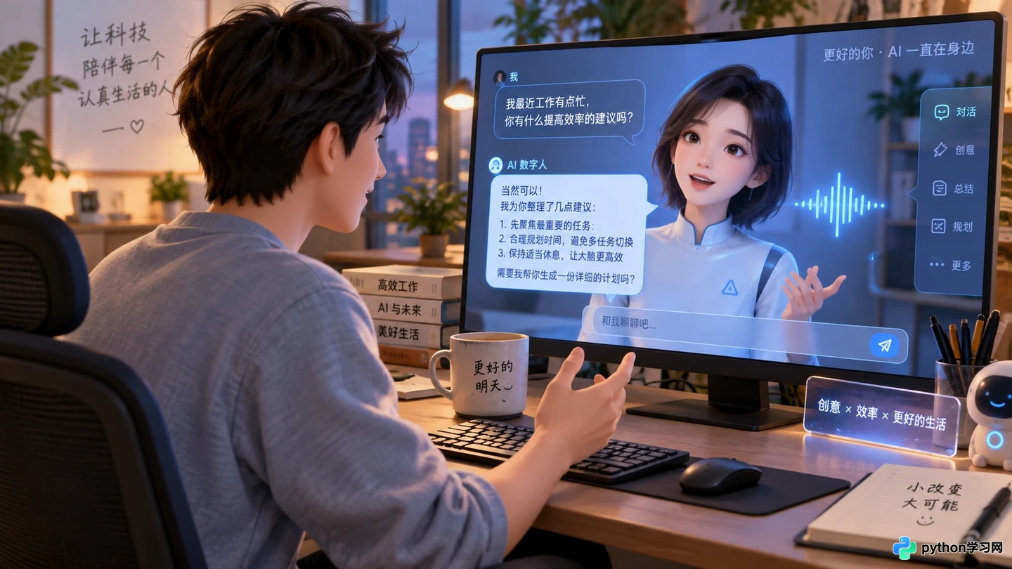 AI数字人与虚拟偶像、聊天机器人有什么区别