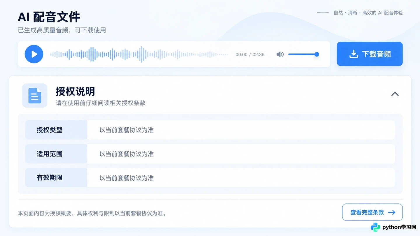 在线AI配音平台收费陷阱与避坑指南
