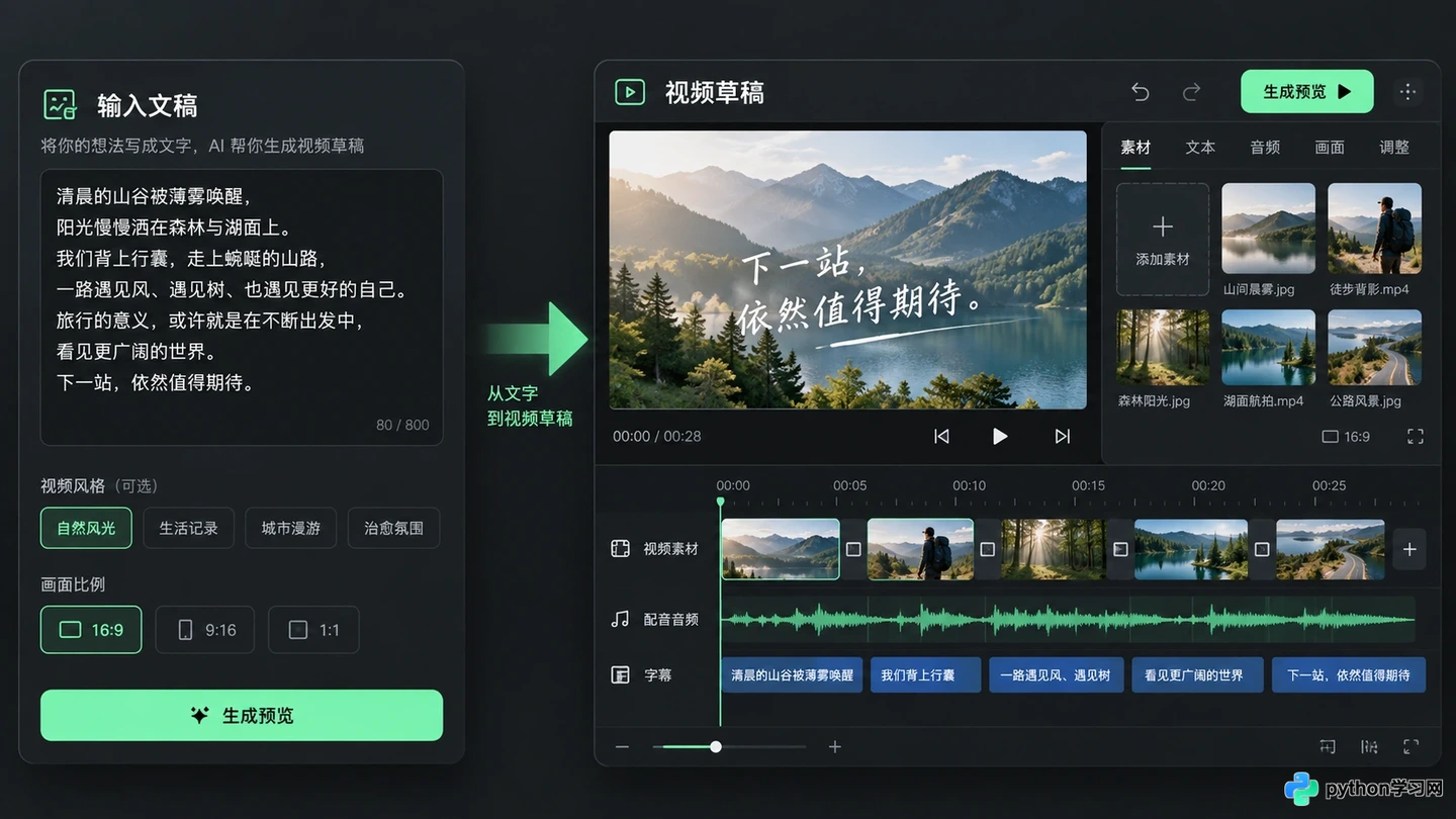 AI视频生成工具推荐：Runway、Pika与剪映AI功能对比
