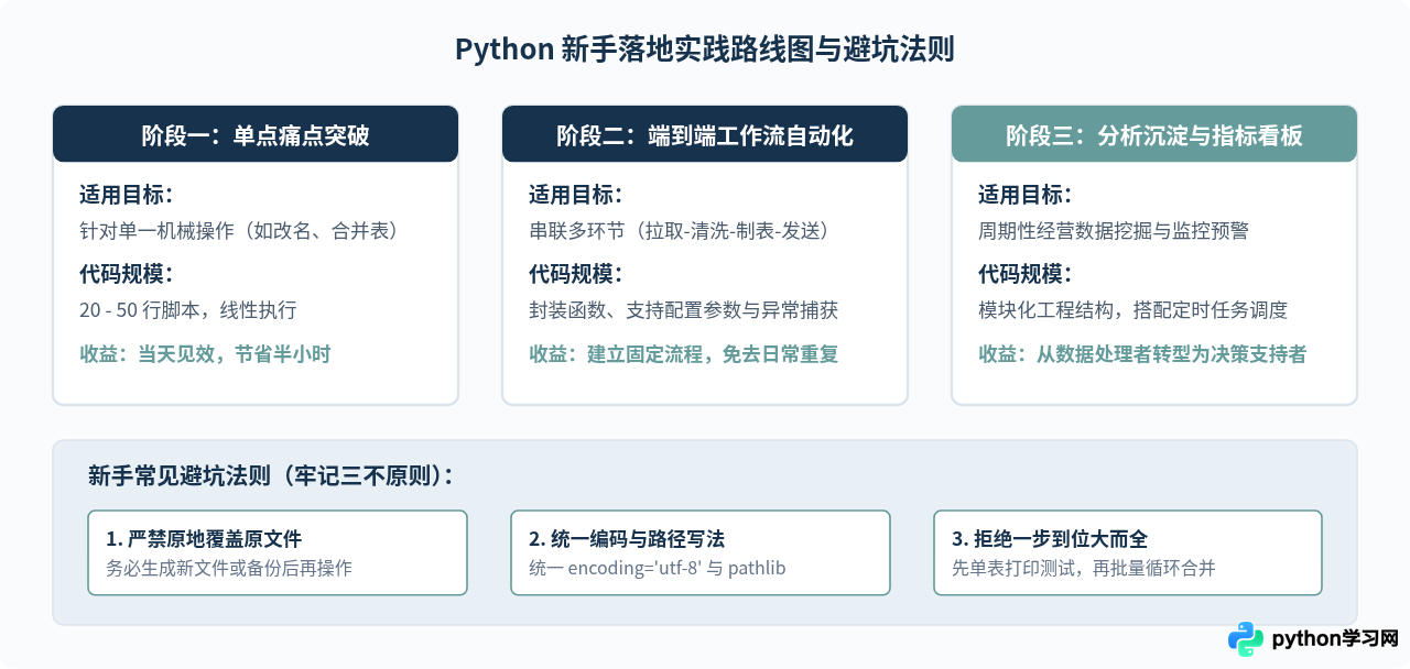 Python能做什么？适合新手的自动化办公与数据分析项目