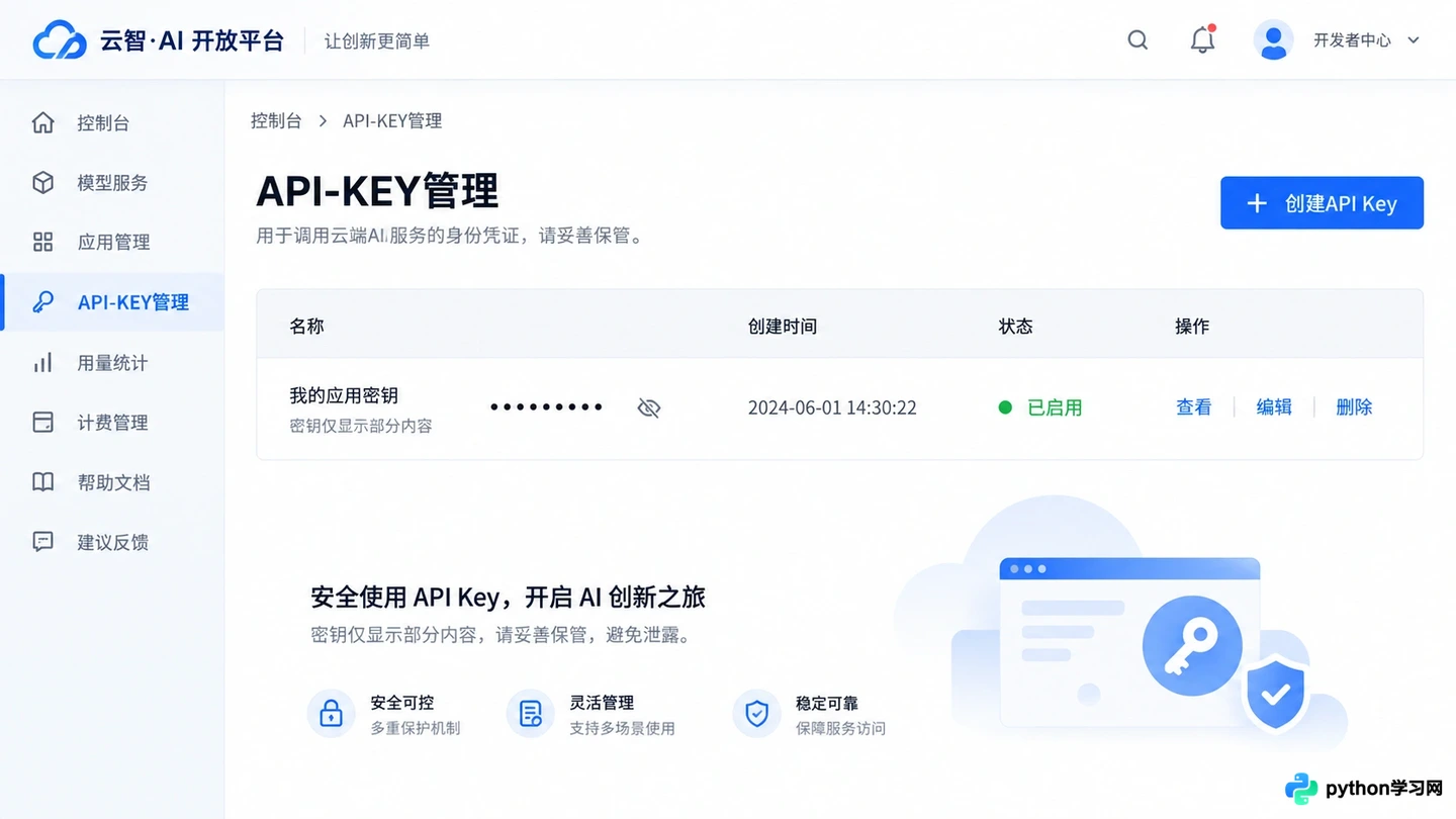 通义千问API怎么接入：Python调用示例、Key申请与计费说明