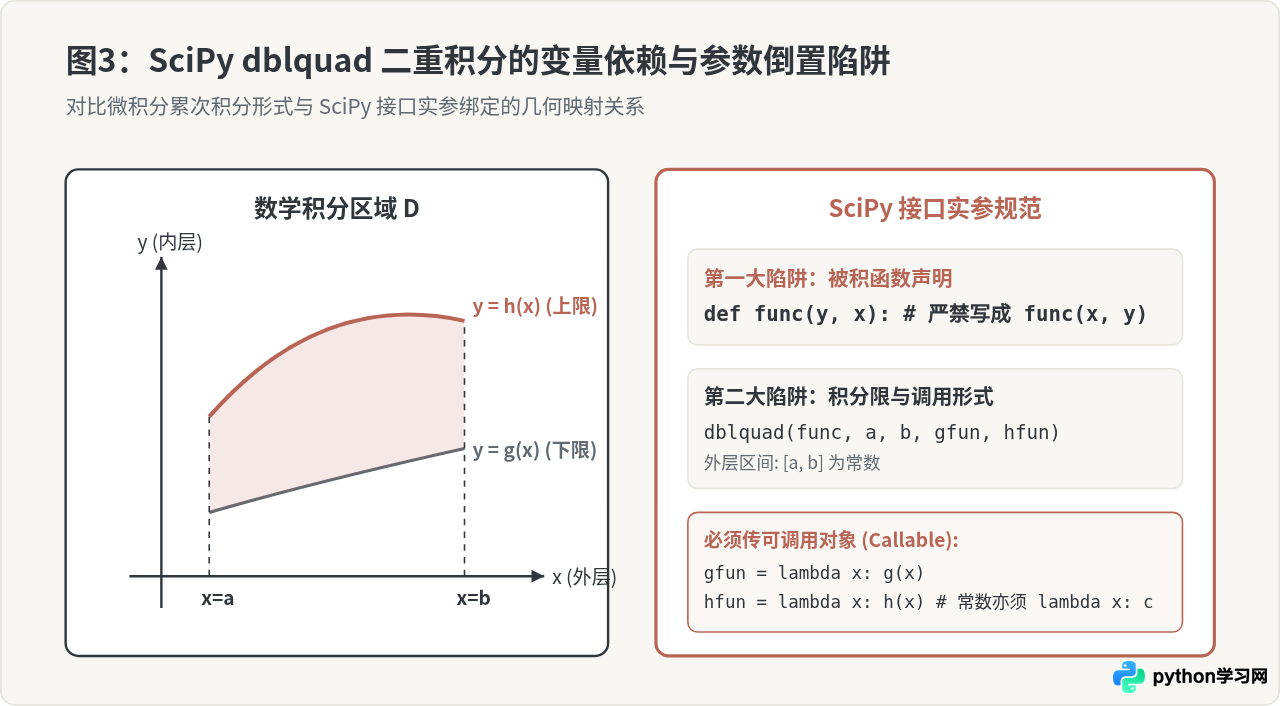 Python怎么处理无穷限积分和多重积分
