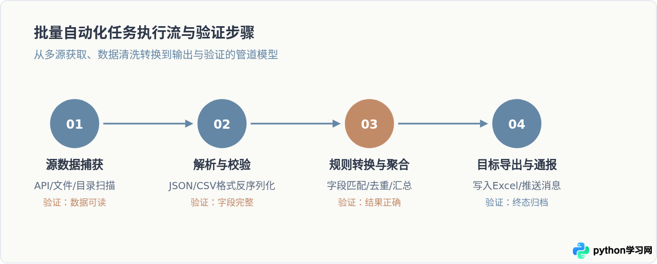 Python百日学习路线图：从零基础到独立写脚本的每日任务