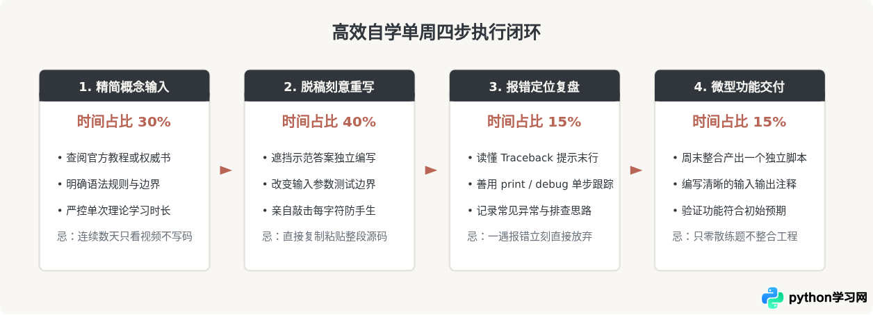 Python自学路线图：零基础怎么规划3个月学习计划