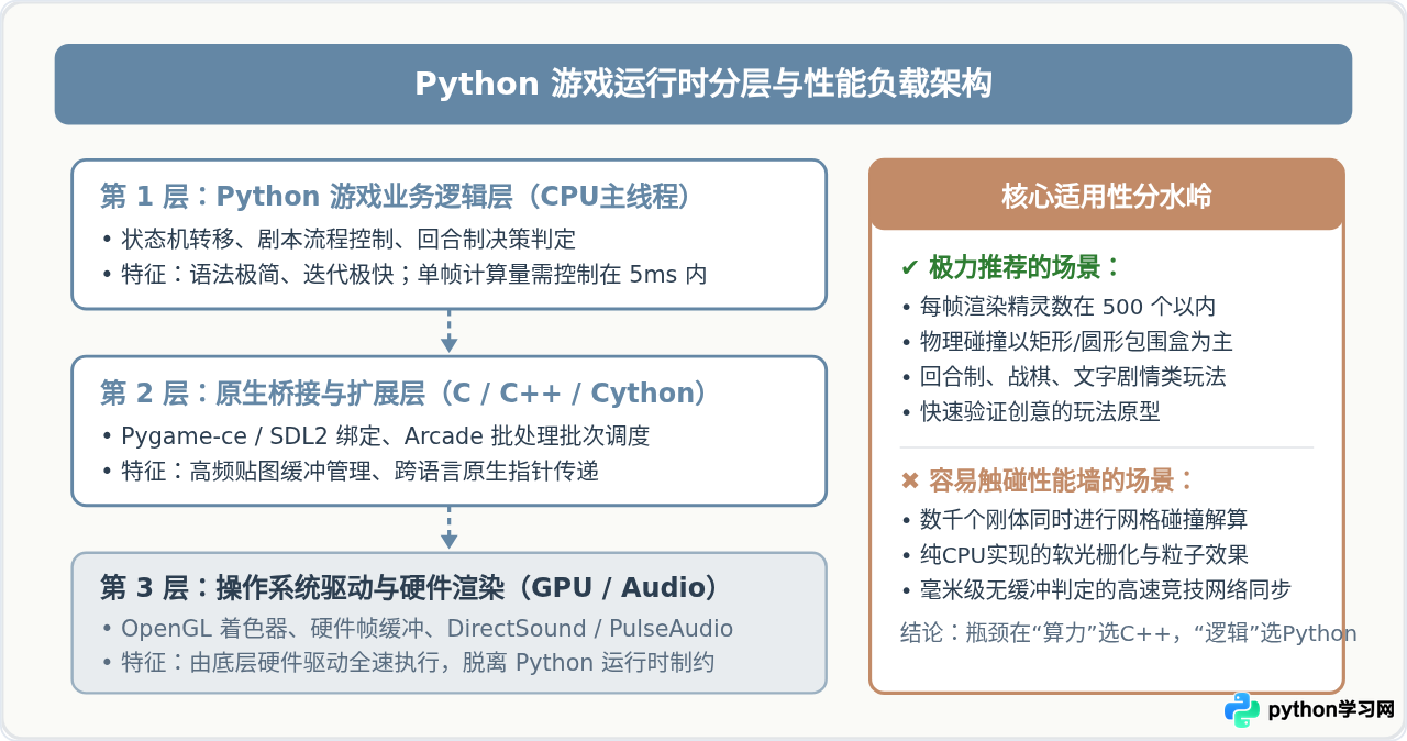 Python适合开发哪些类型的游戏