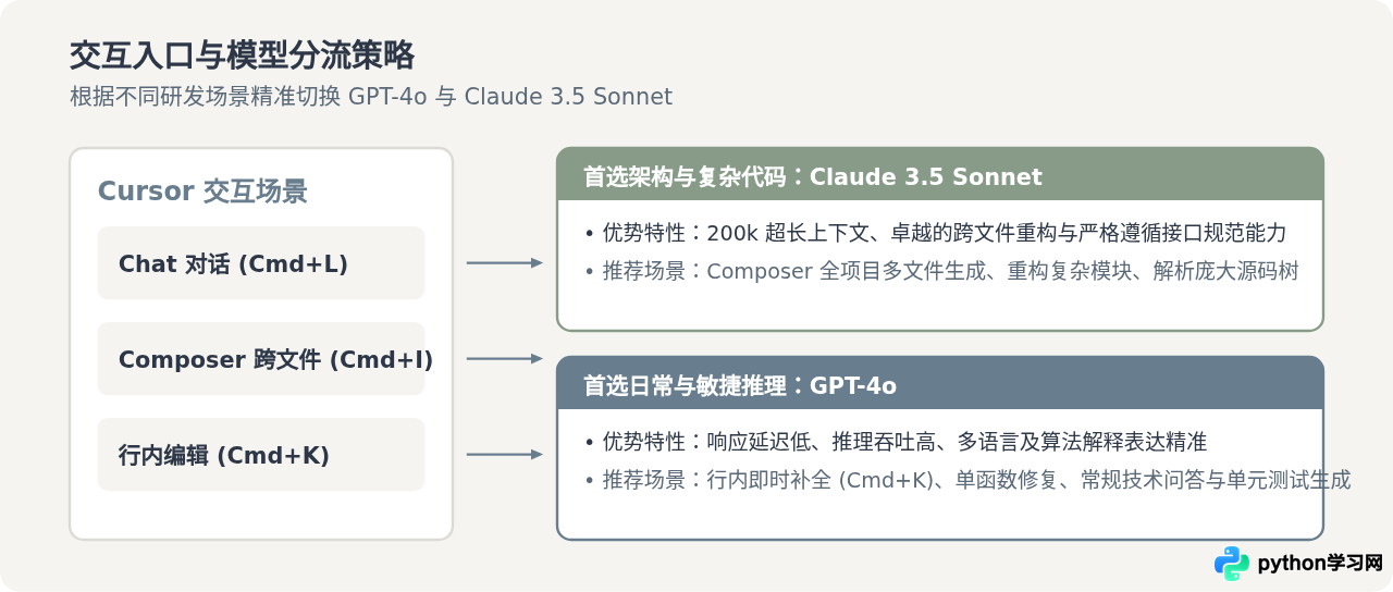 怎么配置Cursor API Key及切换GPT-4/Claude模型