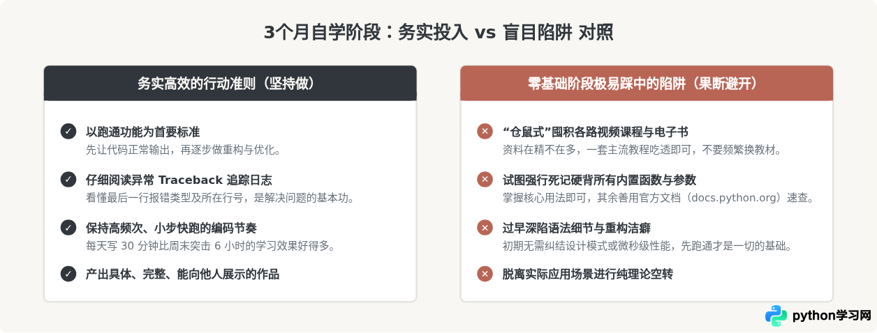 Python自学路线图：零基础怎么规划3个月学习计划