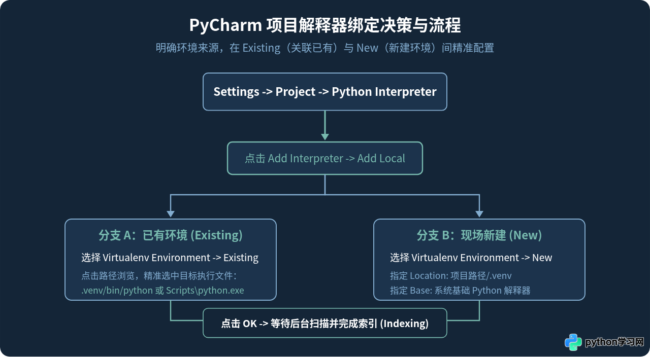VS Code和PyCharm中怎么配置Python项目解释器