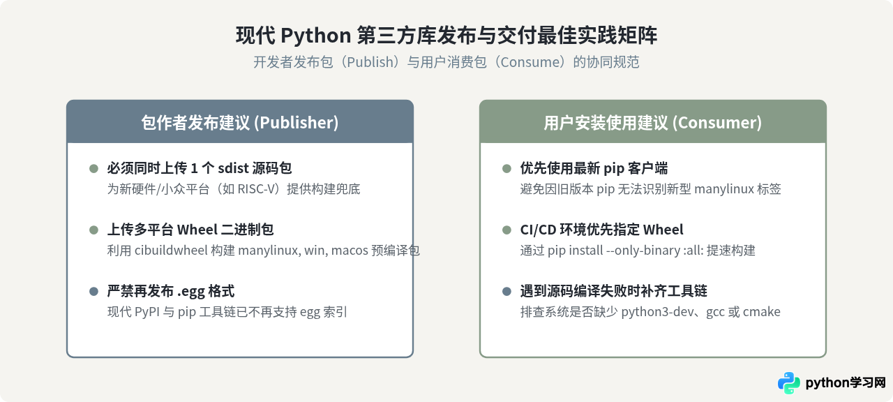 Python第三方库分发术语：Wheel、sdist与Egg格式详解