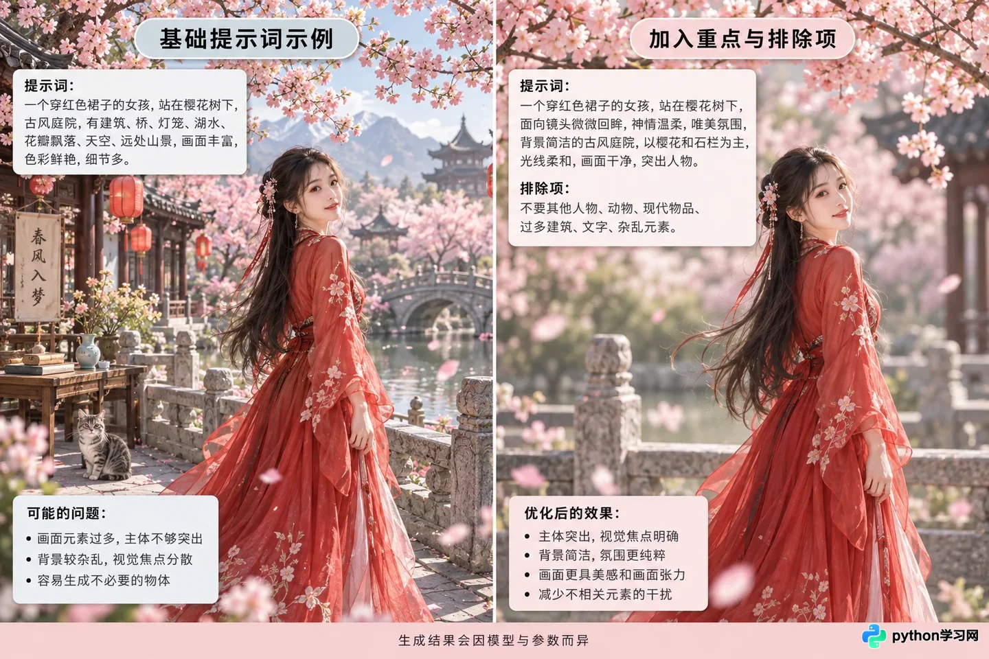 怎么优化AI绘画提示词：权重调整与负面提示词使用技巧
