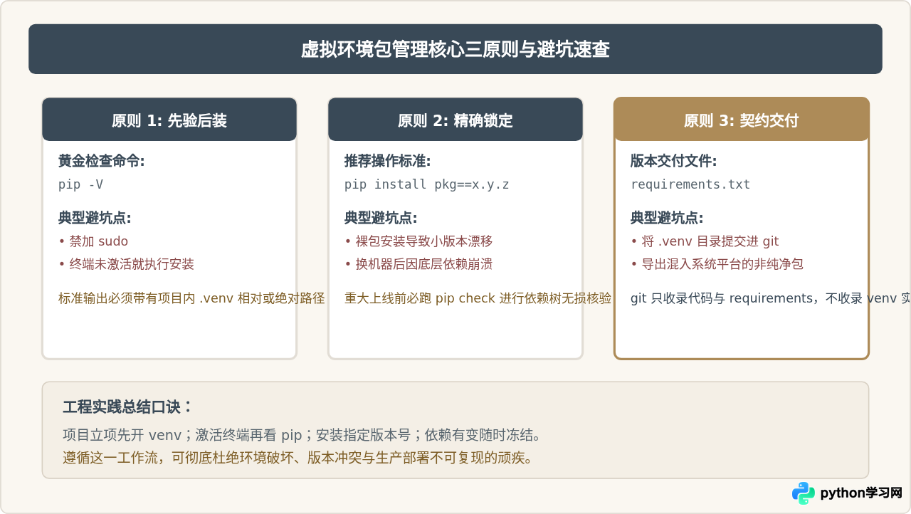 Python虚拟环境中怎么安装和管理第三方库