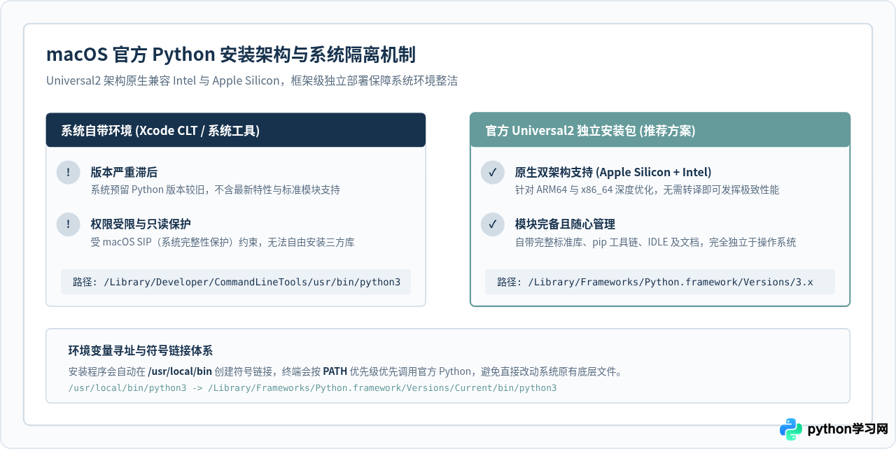 Mac 安装 Python 最新版的详细步骤(官方安装包)