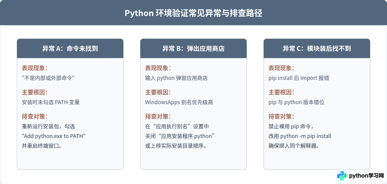 怎么验证Python运行环境是否配置成功