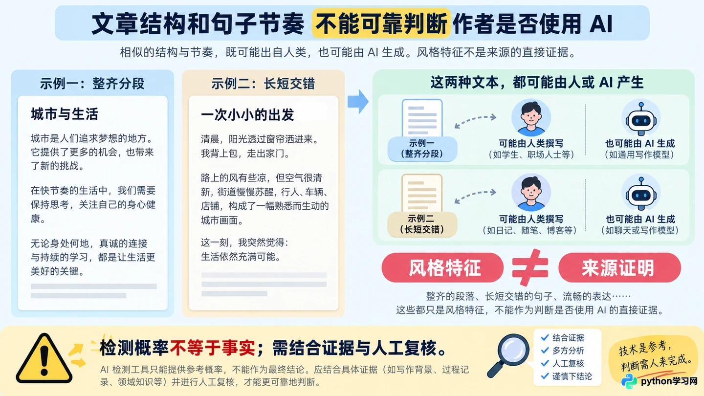 为什么我的原创内容被AI写作检测标记？常见误判原因排查